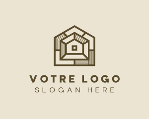 Geometric Home Architect Logo