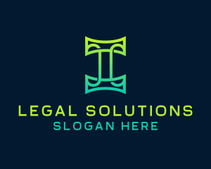 Law - Paralegal Law Firm logo design