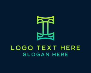 Letter I - Paralegal Law Firm logo design