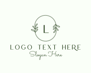 Home Decor - Nature Leaf  Organic Gourmet logo design