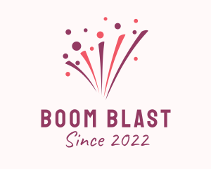 Explosive - New Year Fireworks Sparkler logo design