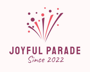 Parade - New Year Fireworks Sparkler logo design