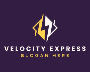 Speed - Lightning Speed Energy logo design