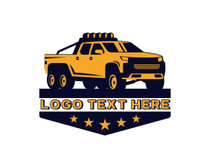 Pick Up - Pick Up Truck Transportation logo design