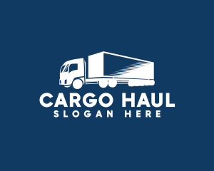 Cargo Importation Truck  logo design