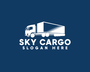 Cargo Importation Truck  logo design