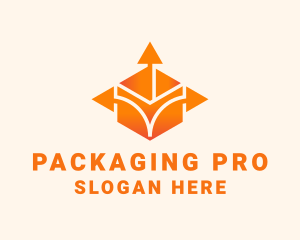 Packaging - Logistics Package Arrow logo design