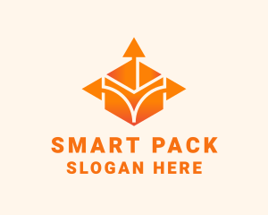 Packaging - Logistics Package Arrow logo design