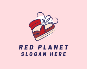 Cool Red Sneakers logo design