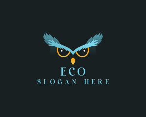 Night Owl Bird Logo