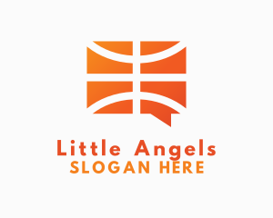 Player - Basketball Chat App logo design
