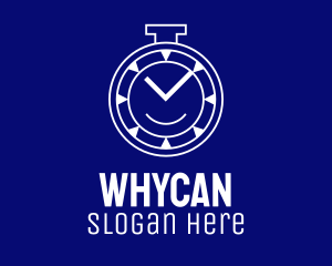 Sports Clock Stopwatch Logo