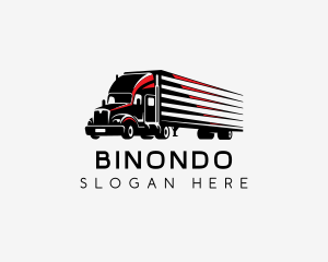 Logistics Truck Transportation Logo