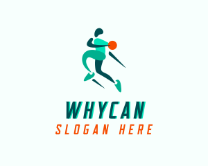 Basketball Sports Athlete  Logo