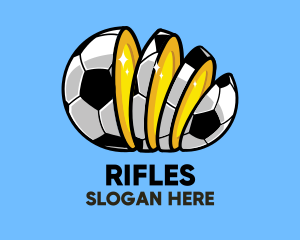 Sport - Sliced Football Bet logo design