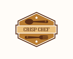 Spoon Fork Restaurant logo design