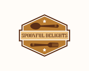 Spoon - Spoon Fork Restaurant logo design