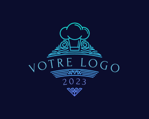 Bistro - Chef Toque Restaurant logo design