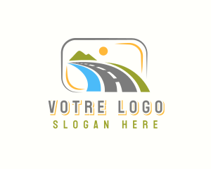 Safety - Road Mountain Travel logo design