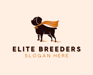 Dog Superhero Pet logo design