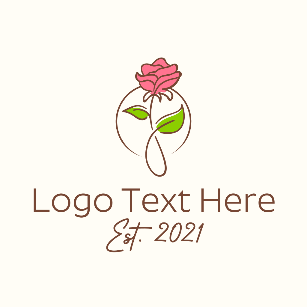 rose logo design