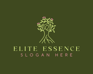 Environmental - Beauty Woman Tree logo design