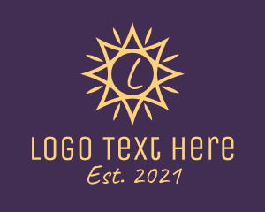 Fresh - Summer Sun Rays logo design