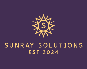 Sunray - Summer Sun Energy logo design