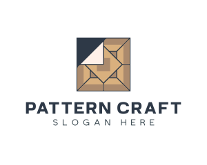 Linoleum Flooring Pattern logo design