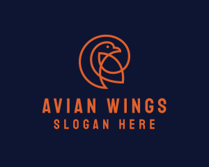 Avian Pigeon Bird logo design