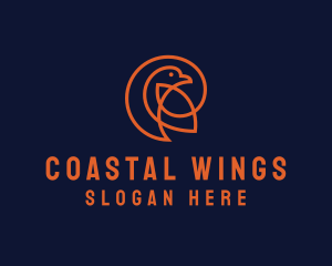 Seagull - Avian Pigeon Bird logo design