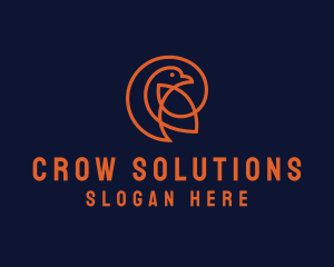 Crow - Avian Pigeon Bird logo design