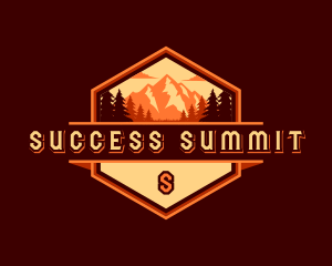 Mountain Forest Summit logo design