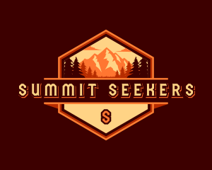 Mountain Forest Summit logo design