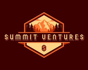 Mountain Forest Summit logo design