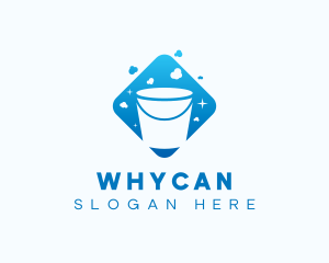 Wash Cleaning Bucket Logo