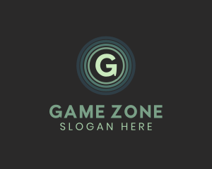 Glow - Tech Gaming Circle Glow logo design
