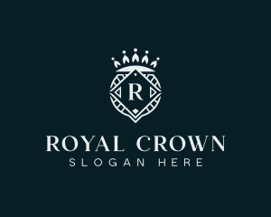 Royal Crown Shield logo design