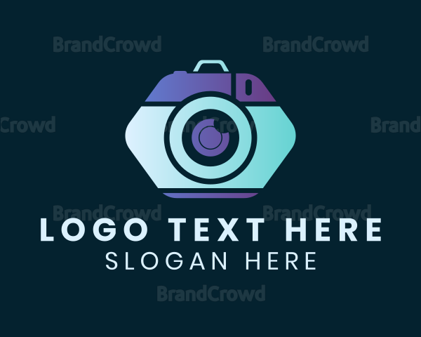 Hexagon Vintage Camera Logo