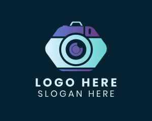Video - Hexagon Vintage Camera logo design