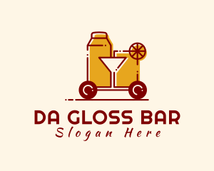 Cocktail Bar Car logo design