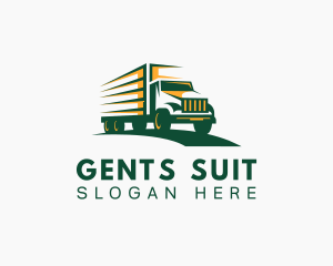 Transport Truck Forwarding logo design