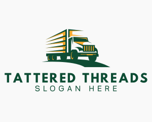 Transport Truck Forwarding logo design