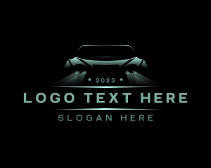 Auto Sedan Car Garage Logo