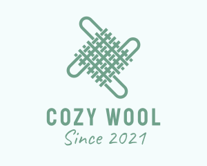 Green Weave Textile logo design