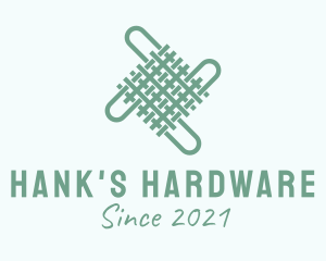 Hank - Green Weave Textile logo design