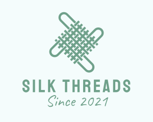 Green Weave Textile logo design