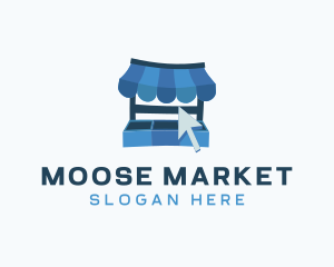  Online Shop Market logo design