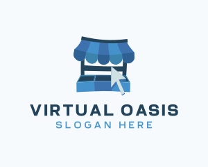  Online Shop Market logo design