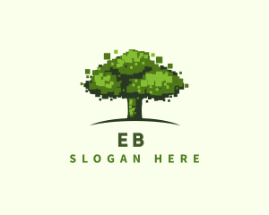 Pixel Tree Technology Logo